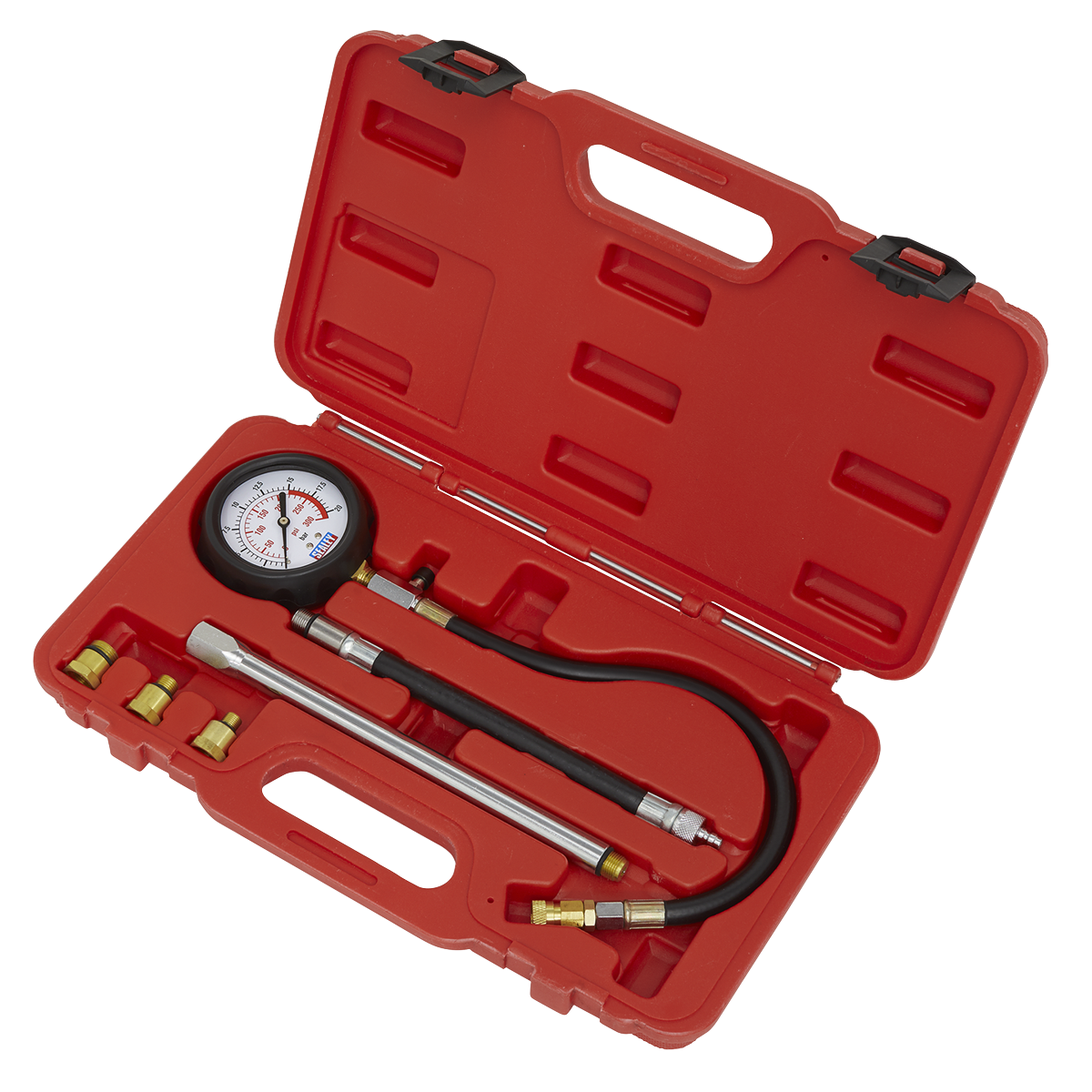Petrol Compression Tester Deluxe Kit 6pc VSE300D