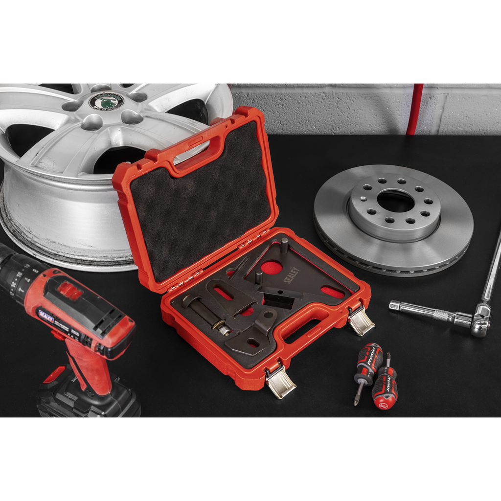 Front Pulley & Flywheel Locking Tool Set - Chain Drive VSE5032