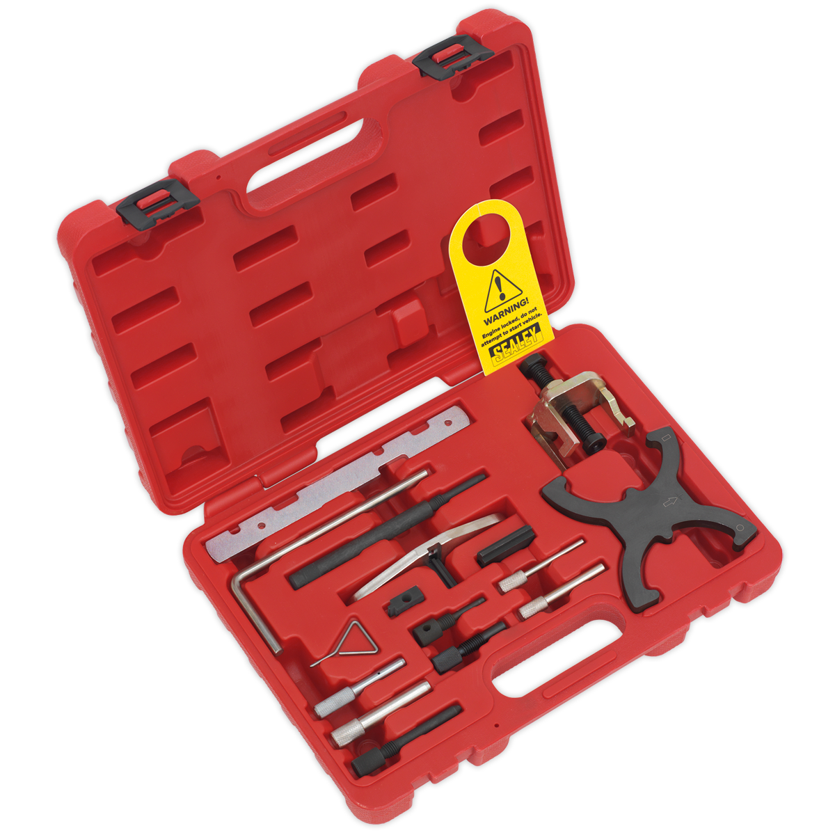 Diesel/Petrol Engine Timing Tool Combination Kit - for Ford, PSA - Belt/Chain Drive VSE5042A