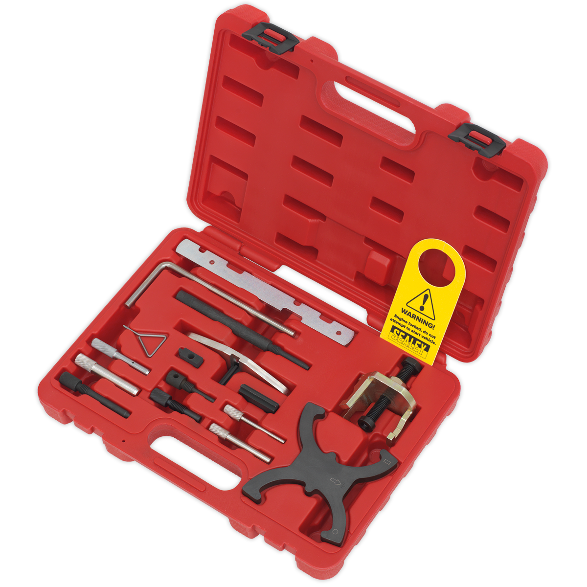 Diesel/Petrol Engine Timing Tool Combination Kit - for Ford, PSA - Belt/Chain Drive VSE5042A