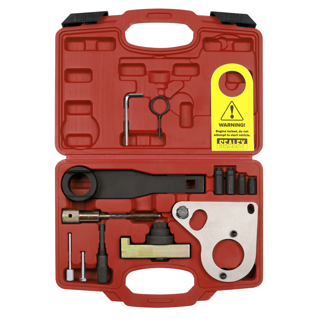 Diesel Engine Timing Tool Kit for Renault, Mercedes, Nissan, GM 1.6D/2.0/2.3dCi/CDTi - Chain Drive VSE5086A