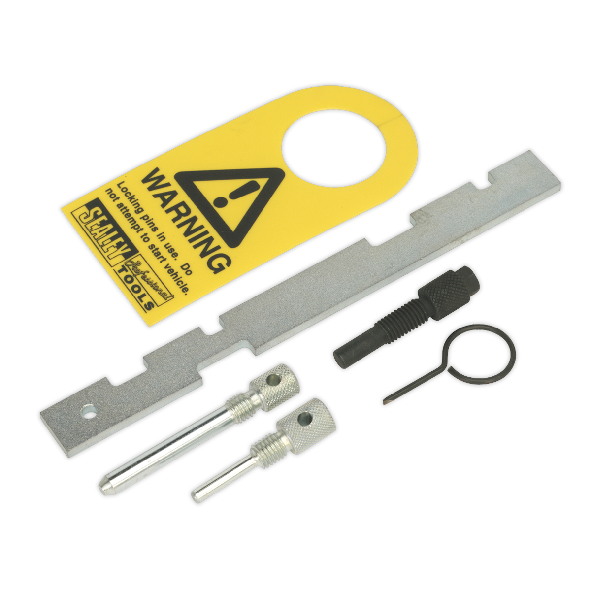 Petrol Engine Timing Tool Kit for Ford, Mazda, Volvo 1.25/1.4/1.6/1.8/2.0/2.3 16v Duratec - Belt/Chain Drive VSE5515