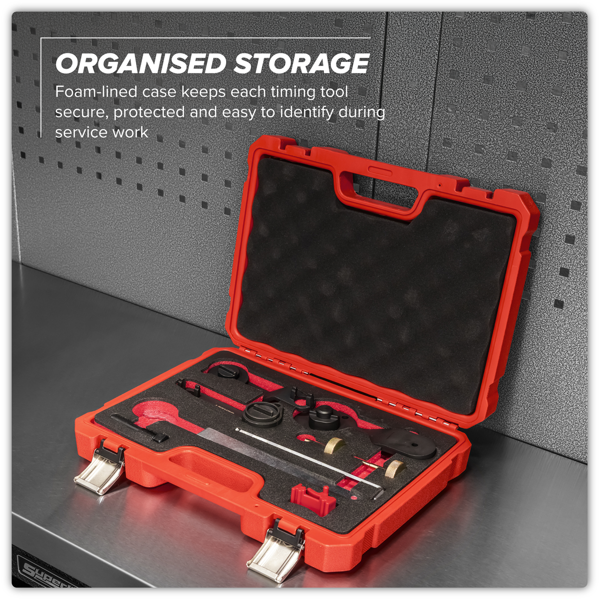 Petrol Engine Timing Tool Kit for VAG 1.0/1.2/1.4 TSi - Belt Drive VSE5760