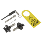 Diesel Engine Timing Tool Kit for Alfa Romeo, Fiat, Ford, GM, Lancia, Suzuki 1.3D JTD(M)/TDCi/DDiS/CDti - Chain Drive VSE5881A