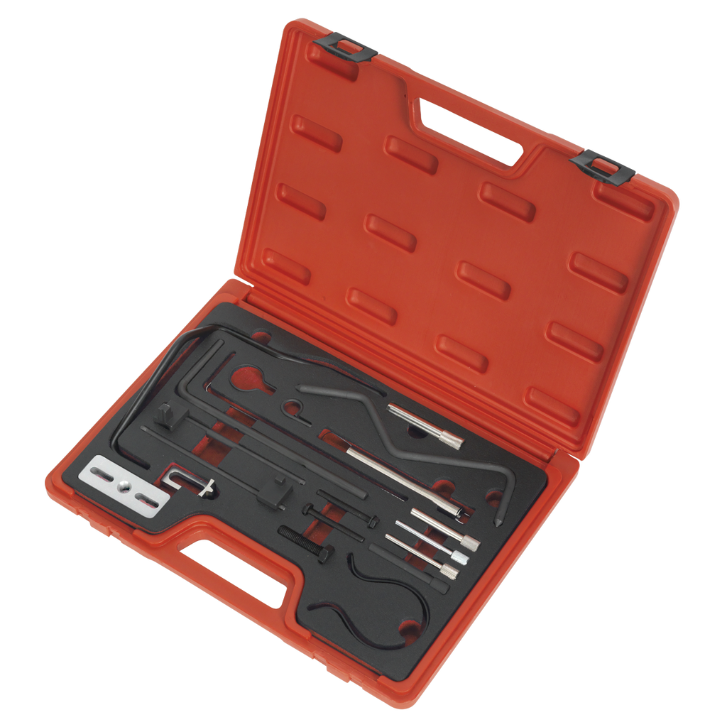 Diesel Engine Timing Tool Kit for Ford, Fiat, Citroen, Peugeot 1.4D/1.5D/1.6D/2.0D/2.2D TDCi-HDi - Belt Drive VSE5930