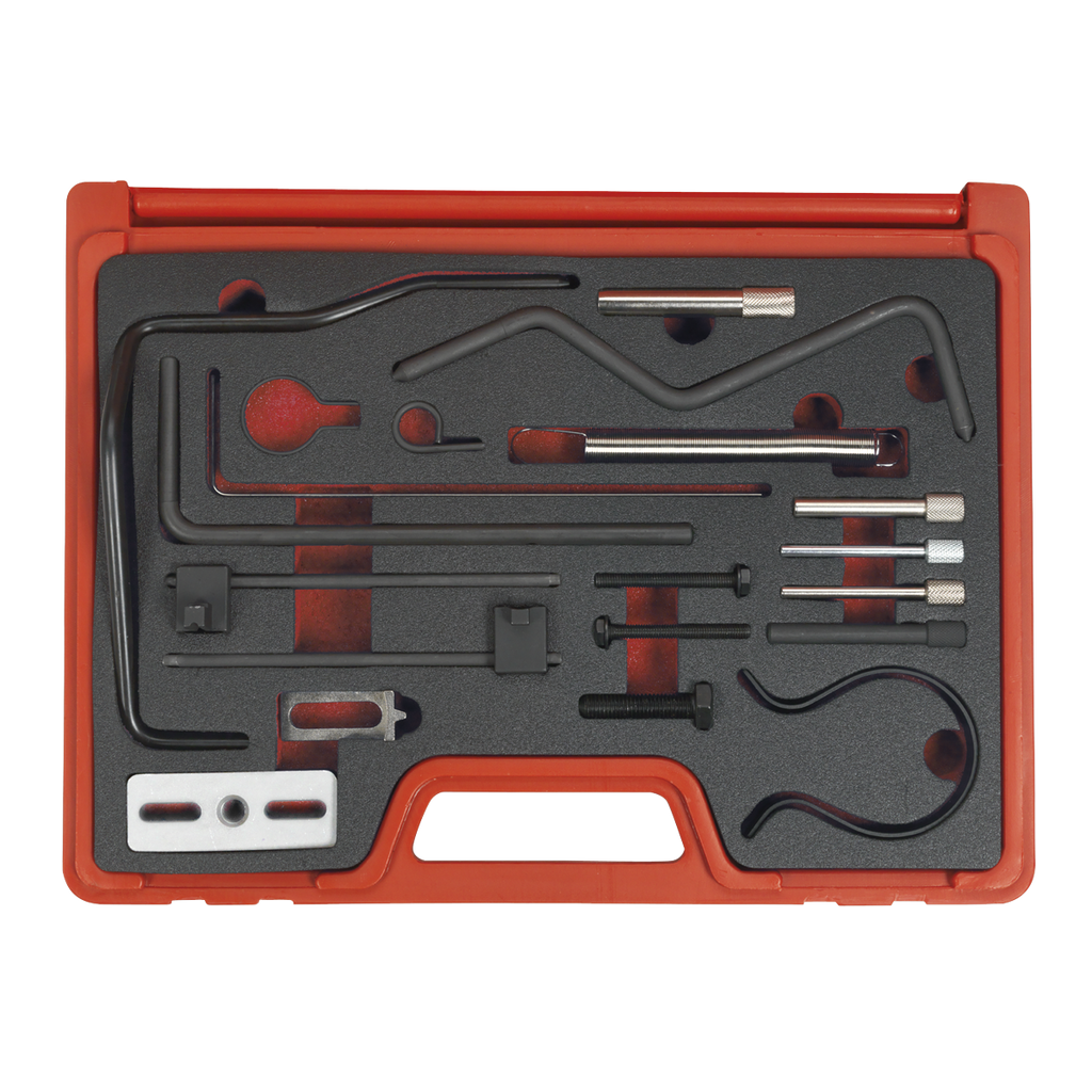 Diesel Engine Timing Tool Kit for Ford, Fiat, Citroen, Peugeot 1.4D/1.5D/1.6D/2.0D/2.2D TDCi-HDi - Belt Drive VSE5930