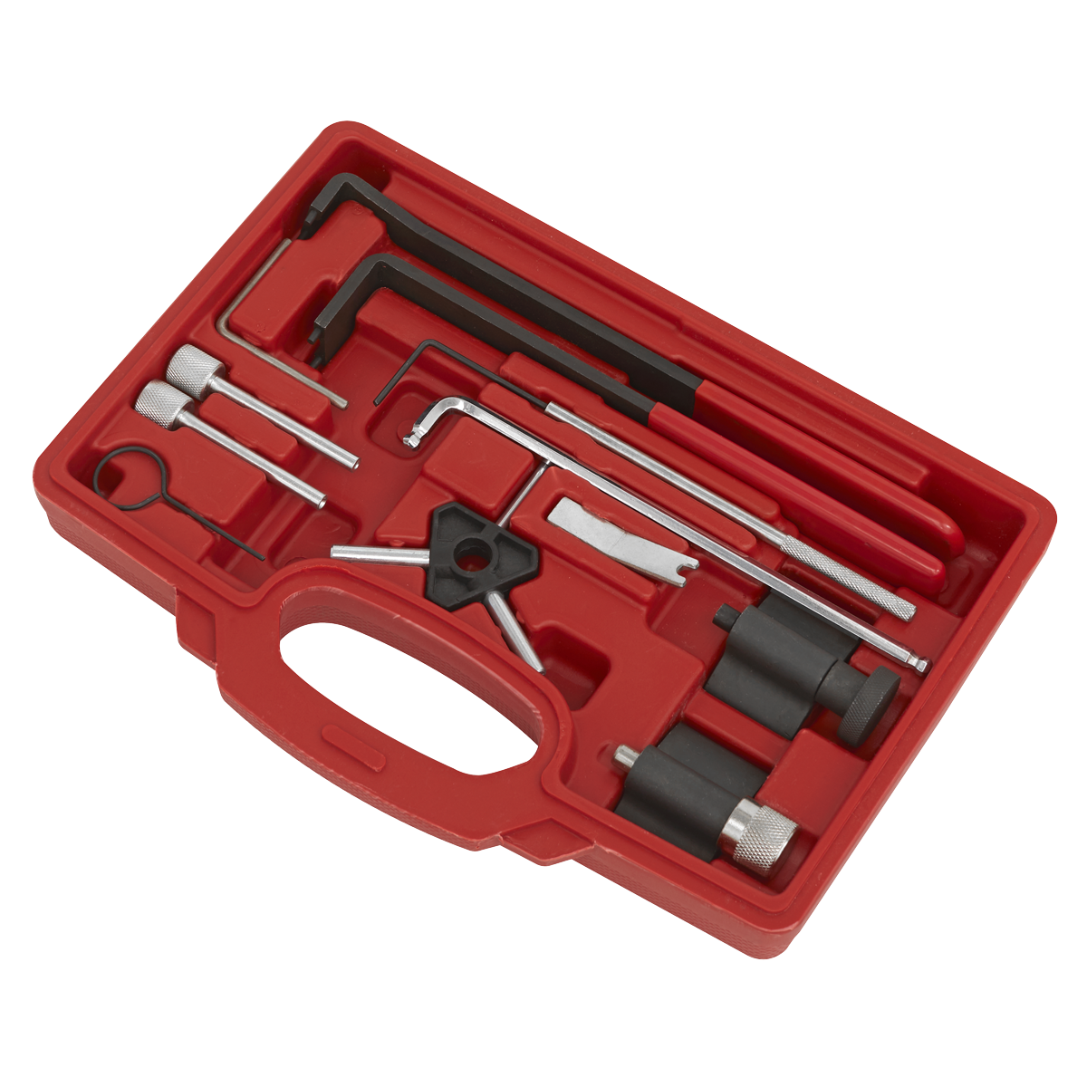Diesel Engine Timing Tool Kit - for VAG, Dodge, Ford, Mitsubishi - 1.2D/1.4D/1.6D/1.9D/2.0D - Belt Drive VSE5951