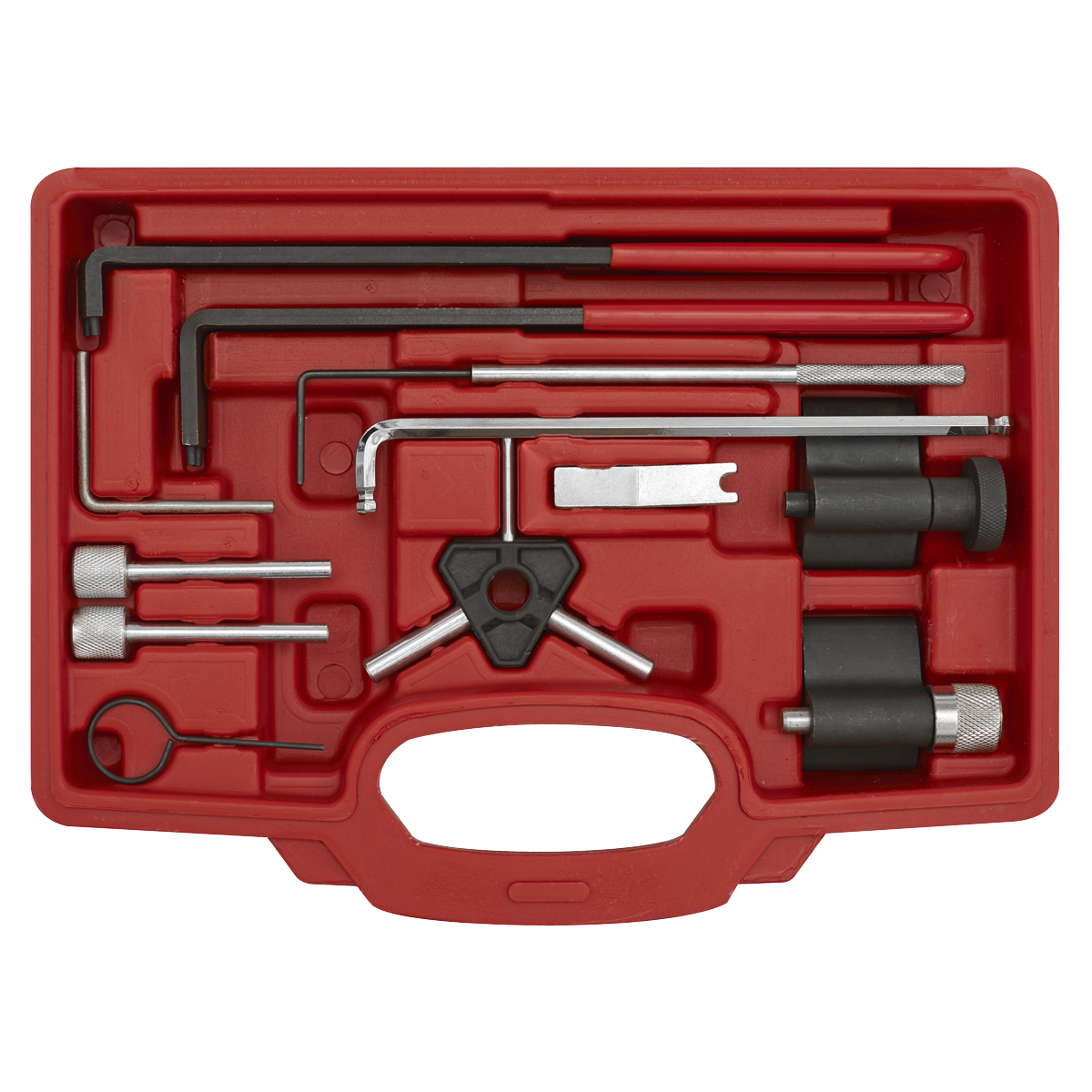 Diesel Engine Timing Tool Kit - for VAG, Dodge, Ford, Mitsubishi - 1.2D/1.4D/1.6D/1.9D/2.0D - Belt Drive VSE5951
