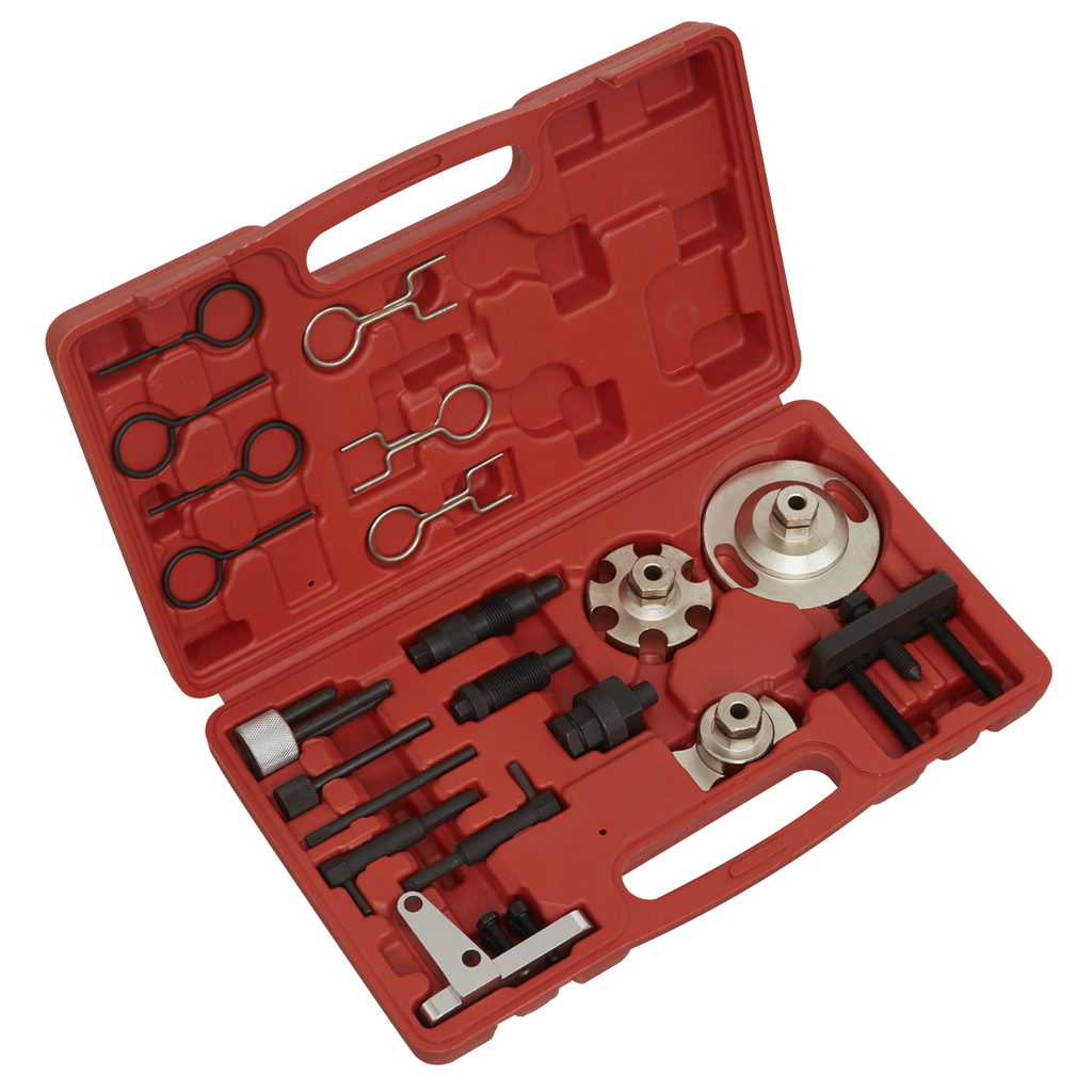 Diesel Engine Timing Tool & HP Pump Removal Kit - for VAG 2.7D/3.0D/4.0D/4.2D TDi - Chain Drive VSE6181