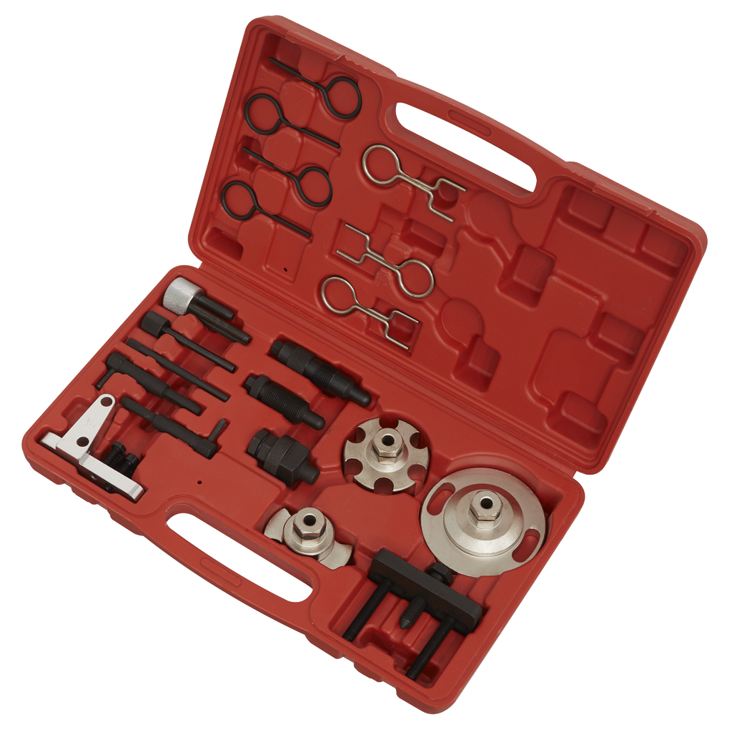 Diesel Engine Timing Tool & HP Pump Removal Kit - for VAG 2.7D/3.0D/4.0D/4.2D TDi - Chain Drive VSE6181