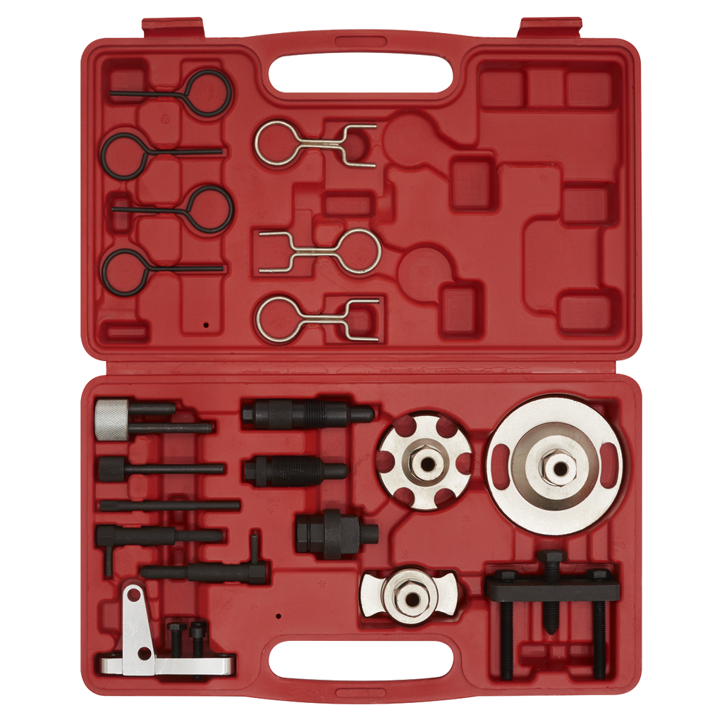 Diesel Engine Timing Tool & HP Pump Removal Kit - for VAG 2.7D/3.0D/4.0D/4.2D TDi - Chain Drive VSE6181
