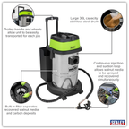 Walnut Blaster 30L Capacity VSWB30