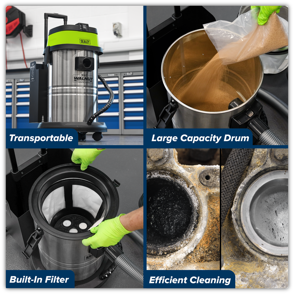 Walnut Blaster 30L Capacity VSWB30