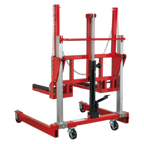 Wheel Removal Trolley with Adjustable Width 500kg Capacity W508T