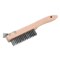 Wire Brush with Steel Fill & Scraper 260mm WB03