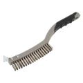 Wire Brush with Stainless Steel Fill & Scraper WB105