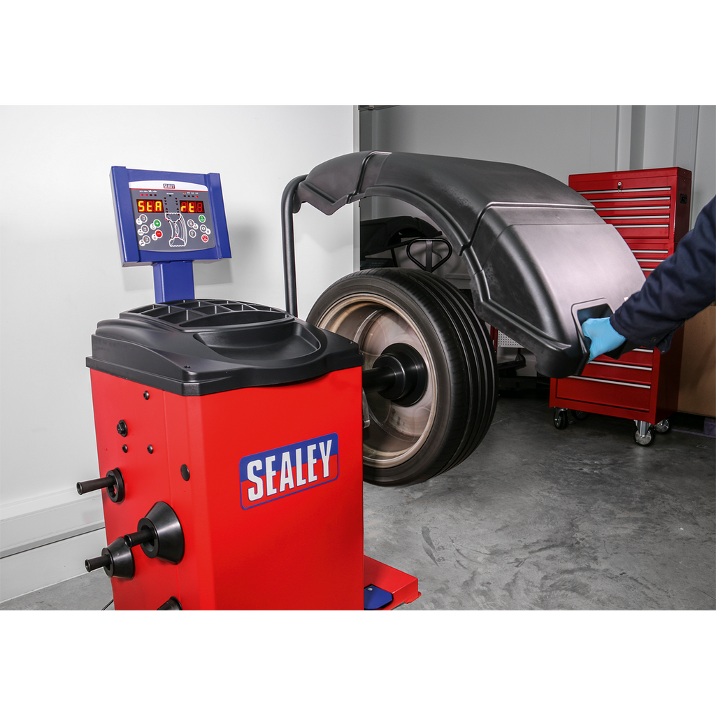 Semi-Automatic Wheel Balancer WB10