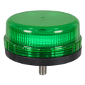 Rotating Flashing Warning Beacon with 12mm Bolt Fixing SMD LED 12V/24V - Green WB45LEDG