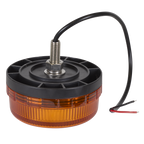 Rotating Flashing Warning Beacon with 12mm Bolt Fixing SMD LED 12V/24V WB45LED