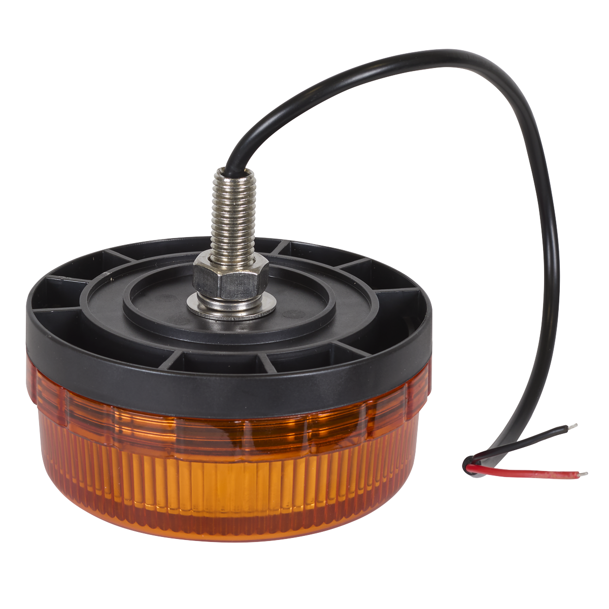 Rotating Flashing Warning Beacon with 12mm Bolt Fixing SMD LED 12V/24V WB45LED