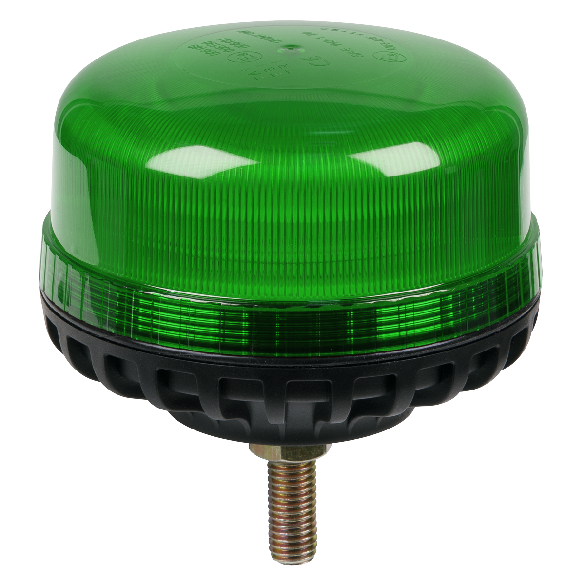 Warning Beacon with 12mm Bolt Fixing 36W SMD LED 12/24V - Green WB951LEDG
