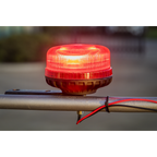 Warning Beacon with 12mm Bolt Fixing 36W SMD LED 12/24V - Red WB951LEDR