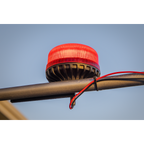 Warning Beacon with 12mm Bolt Fixing 36W SMD LED 12/24V - Red WB951LEDR