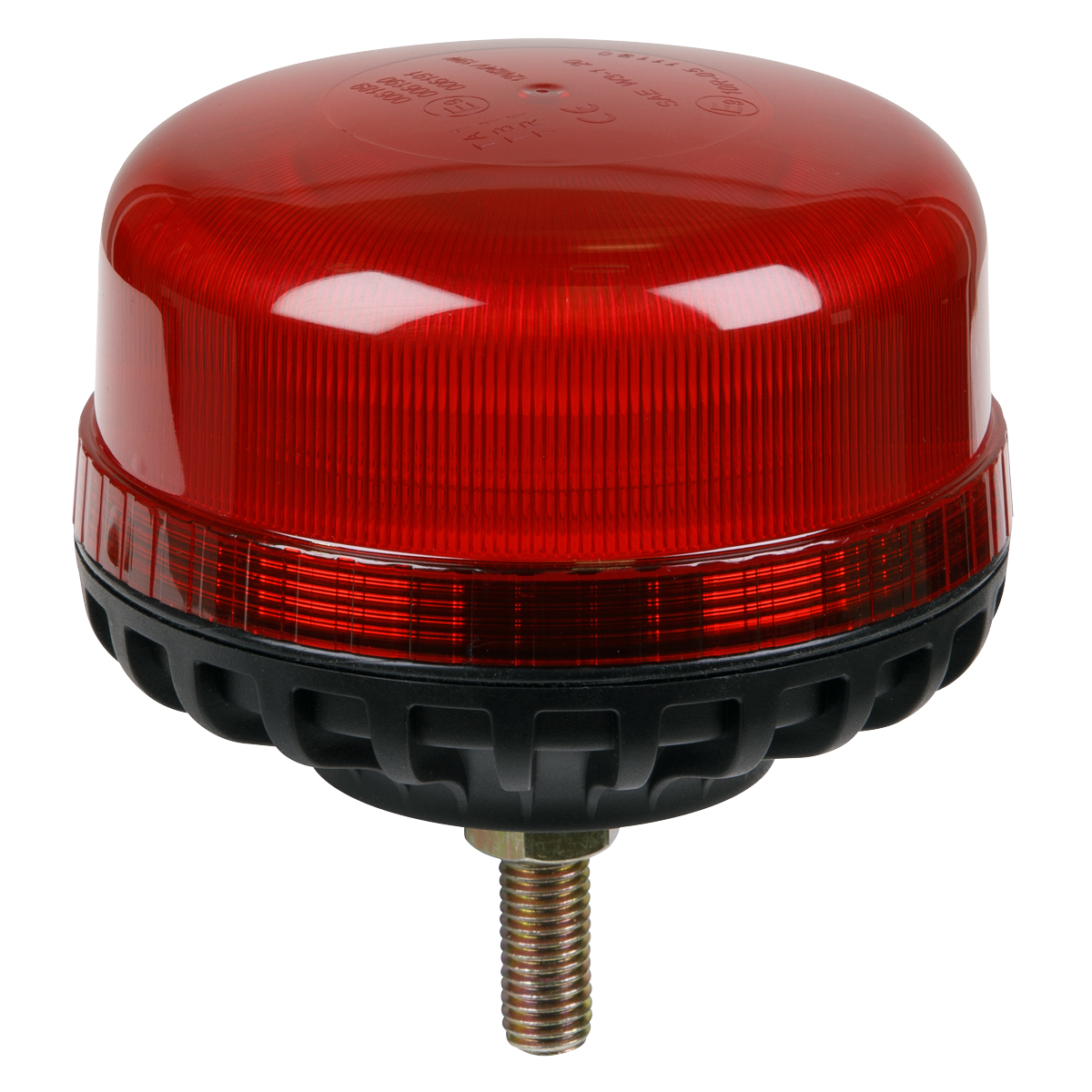 Warning Beacon with 12mm Bolt Fixing 36W SMD LED 12/24V - Red WB951LEDR