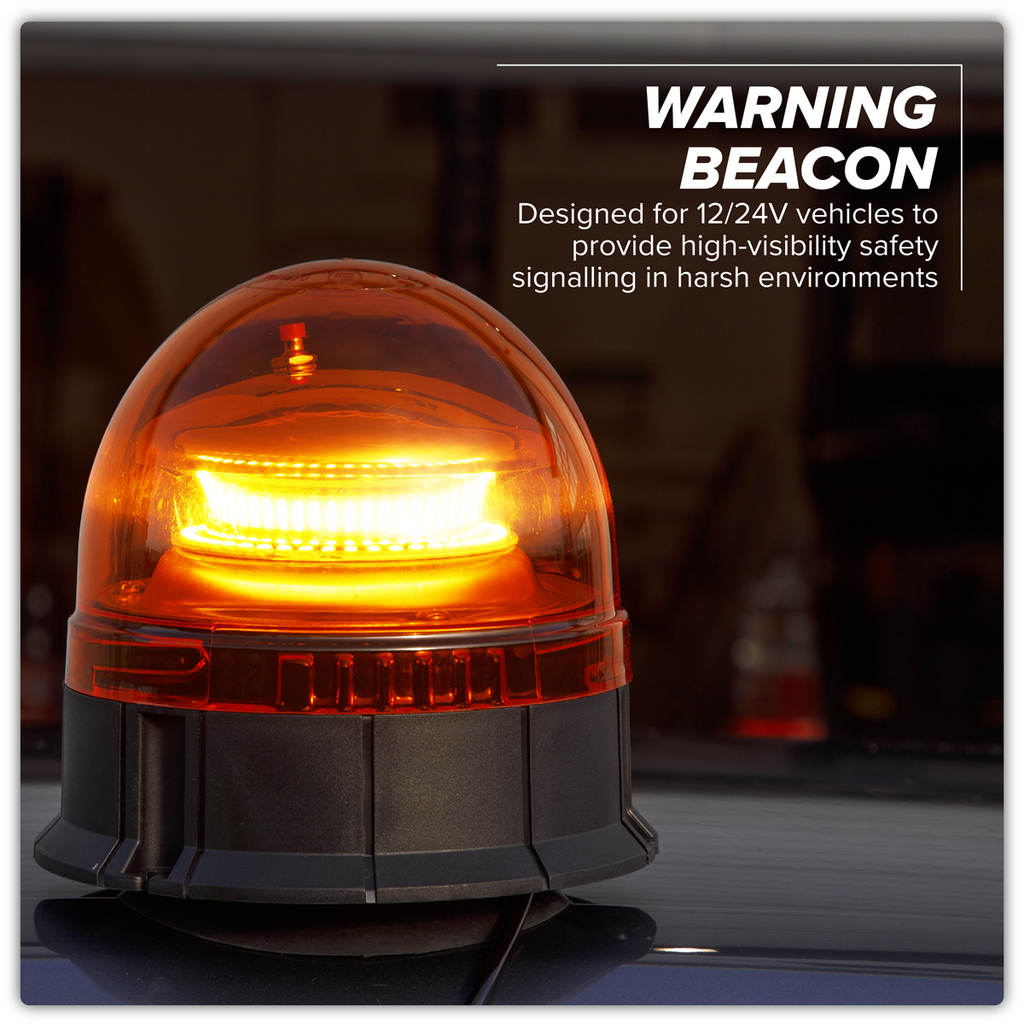 Warning Beacon with Magnetic Base 20W SMD LED 12/24V WB954LED