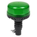 Warning Beacon with Flexible Spigot Fixing SMD LED 12/24V - Green WB955LEDG