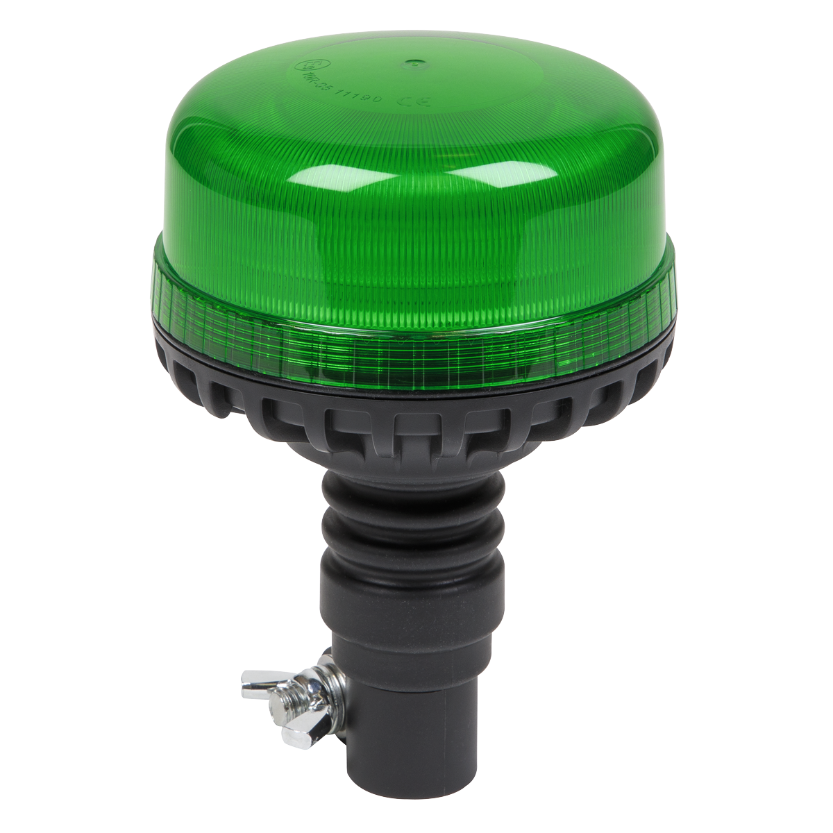 Warning Beacon with Flexible Spigot Fixing SMD LED 12/24V - Green WB955LEDG