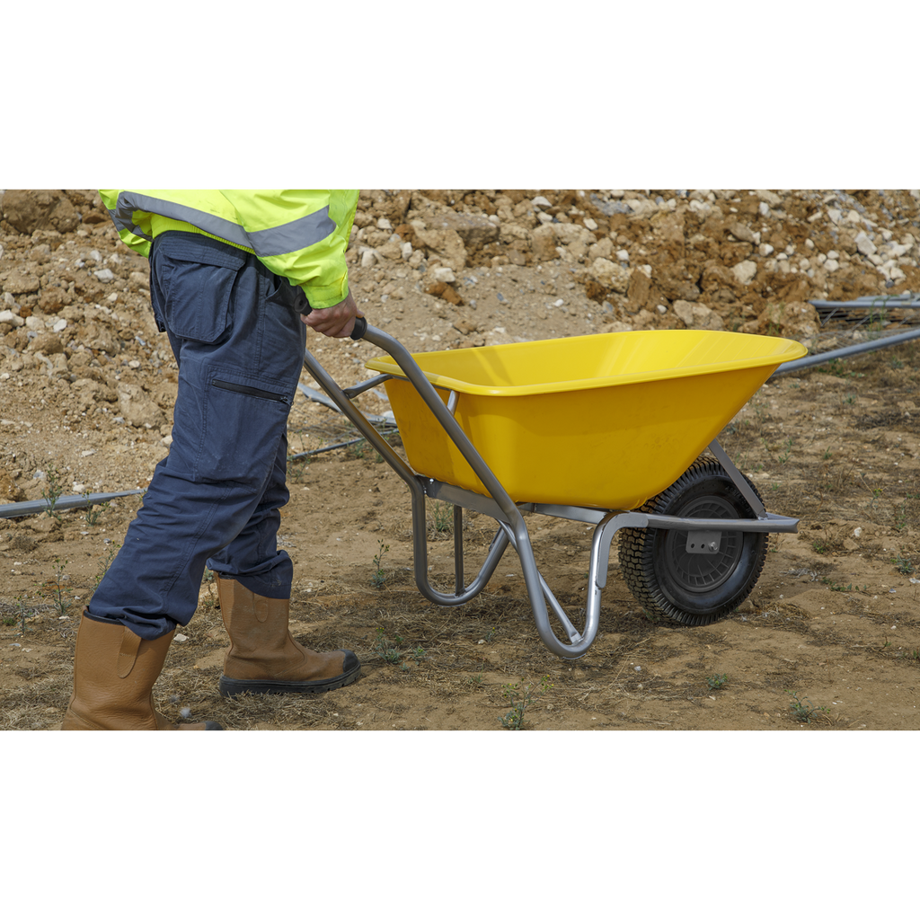 Heavy-Duty Wheelbarrow 100L WBR01