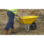 Heavy-Duty Wheelbarrow 100L WBR01