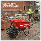Electric Wheelbarrow 150kg Capacity WBR150E