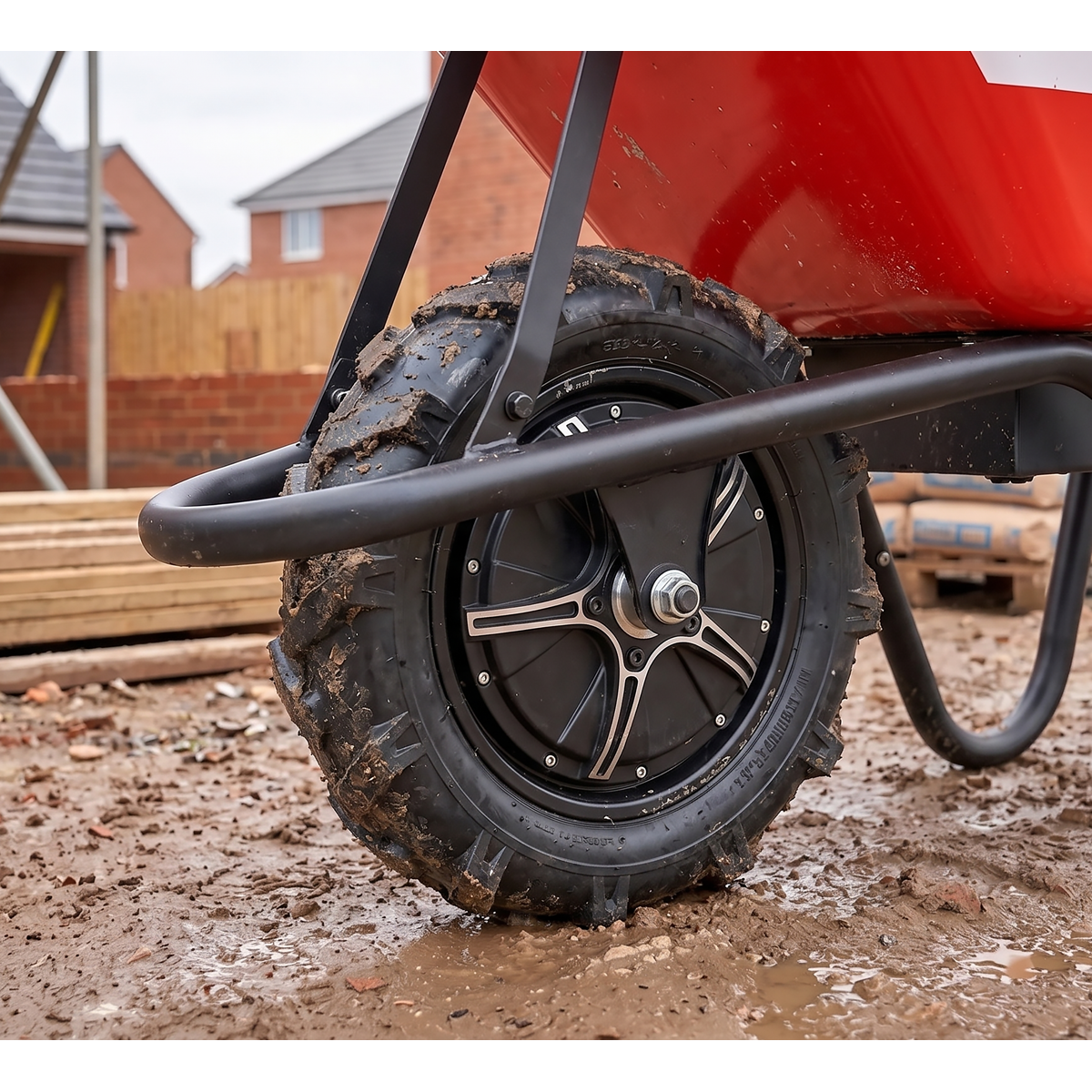 Electric Wheelbarrow 150kg Capacity WBR150E