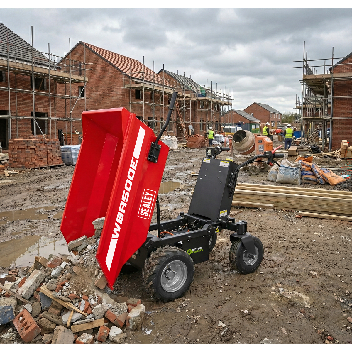 Electric Mini Dumper 500kg Capacity WBR500E