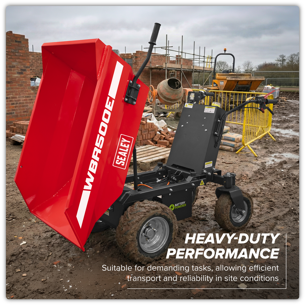 Electric Mini Dumper 500kg Capacity WBR500E