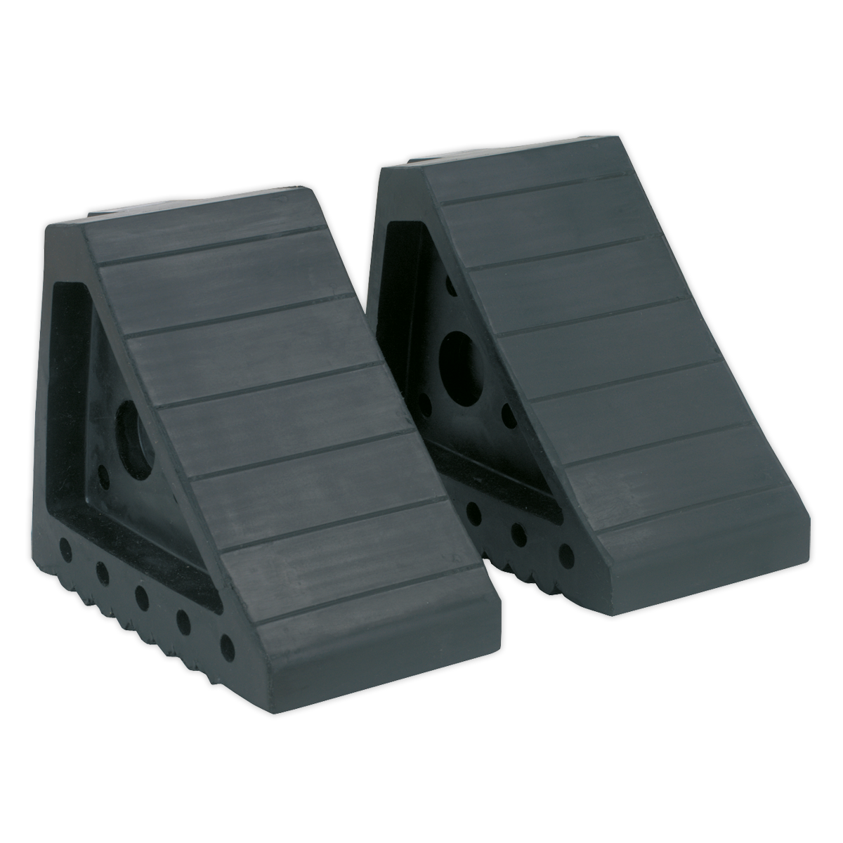 Rubber Wheel Chocks - Pair WC01