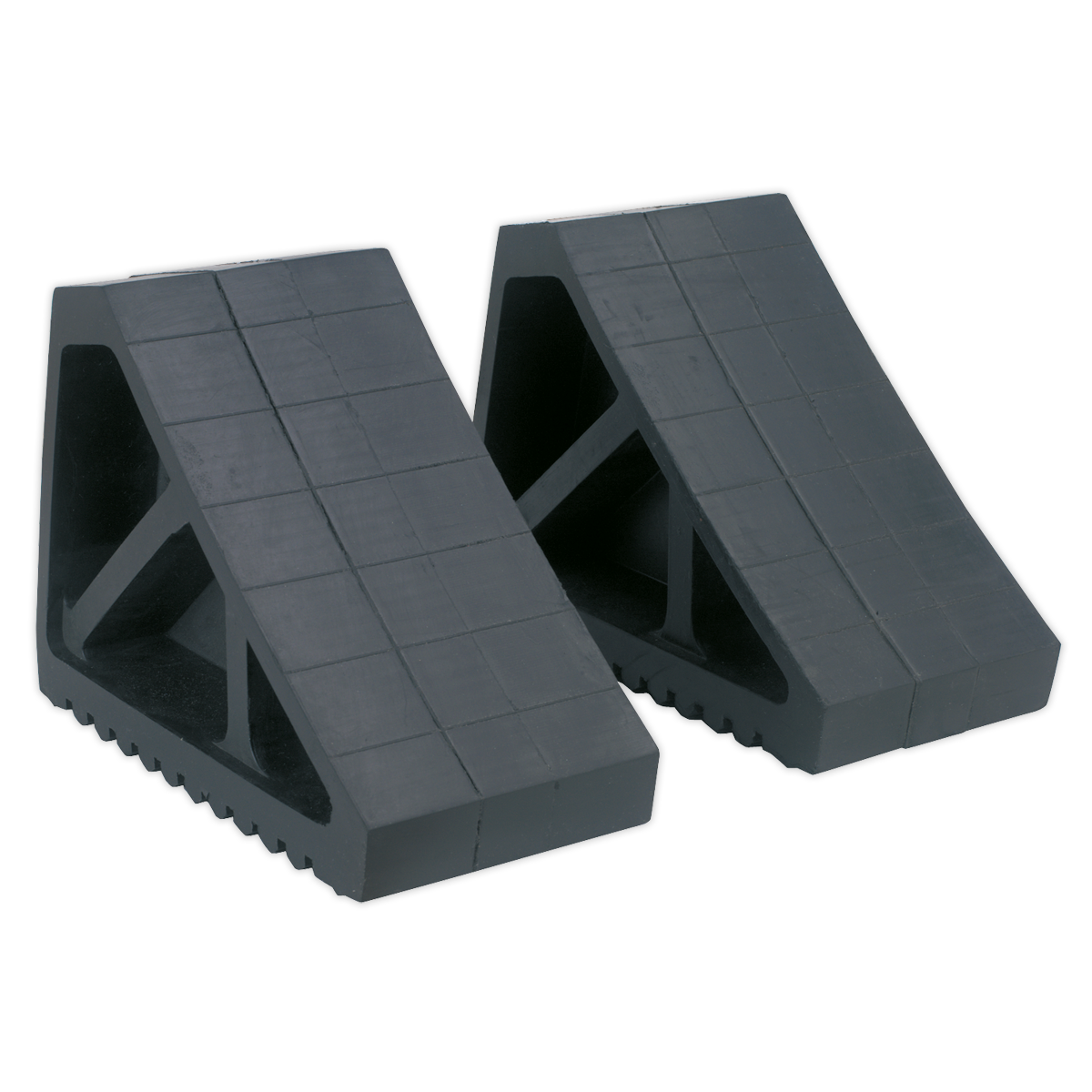 Rubber Wheel Chocks - Pair WC02