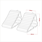 Composite Wheel Chocks - Pair WC09