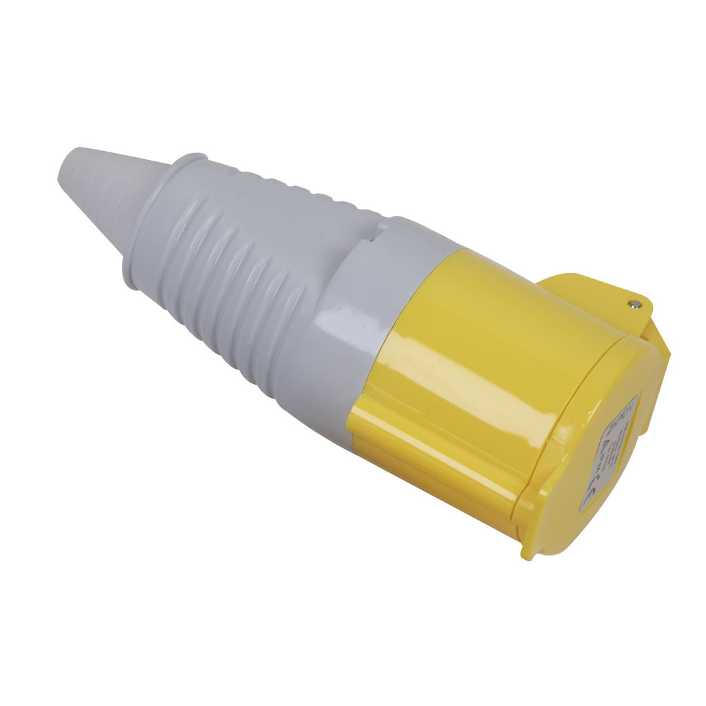 Yellow Socket 110V 16A WC11016