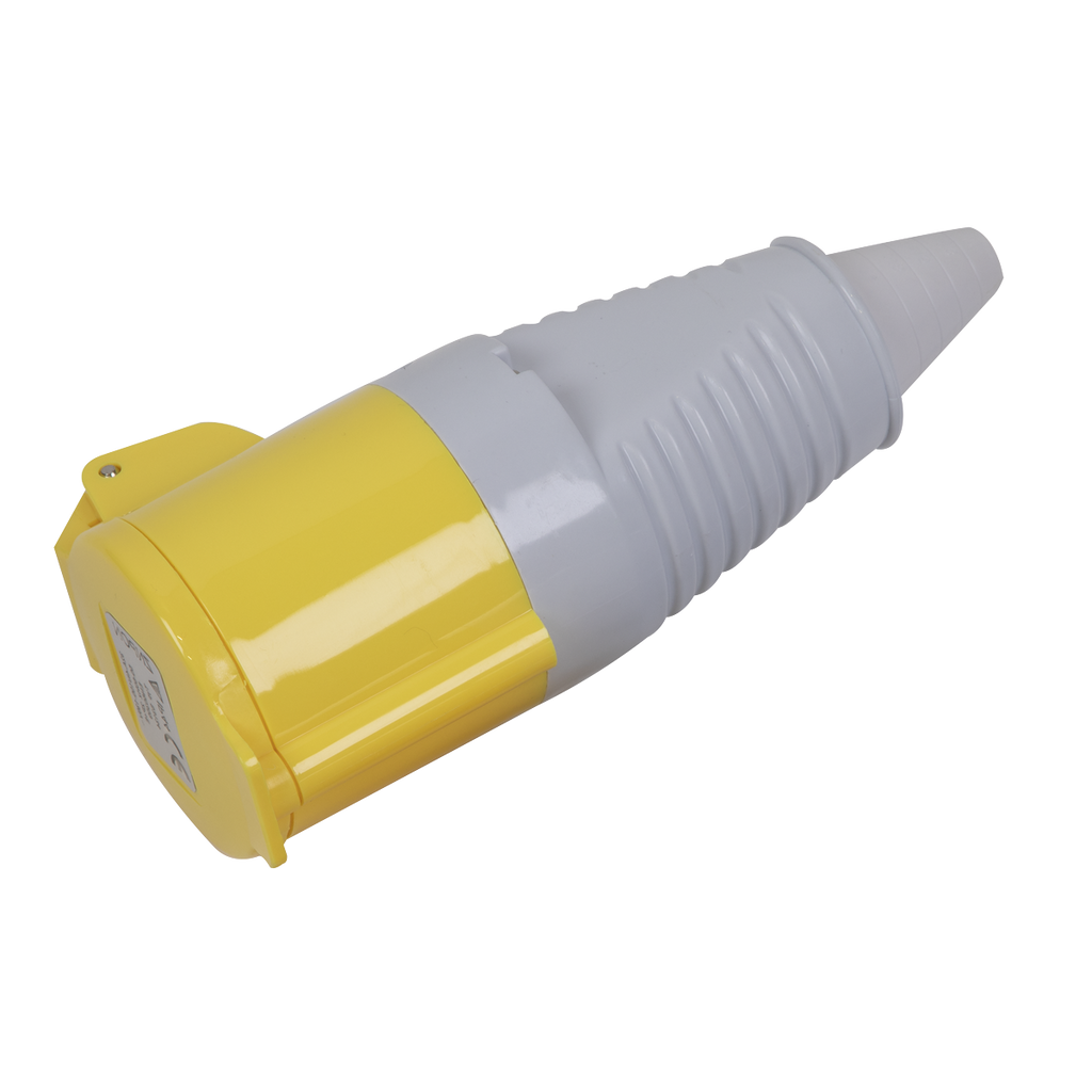 Yellow Socket 110V 16A WC11016