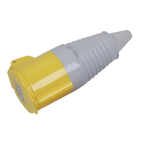 Yellow Socket 110V 16A WC11016