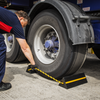 Heavy-Duty Rubber Wheel Chocks - Pair WC11