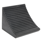Heavy-Duty Rubber Wheel Chock - Single WC12
