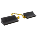 Rubber Wheel Chocks Heavy-Duty - Pair WC16