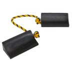 Rubber Wheel Chocks Heavy-Duty - Pair WC16