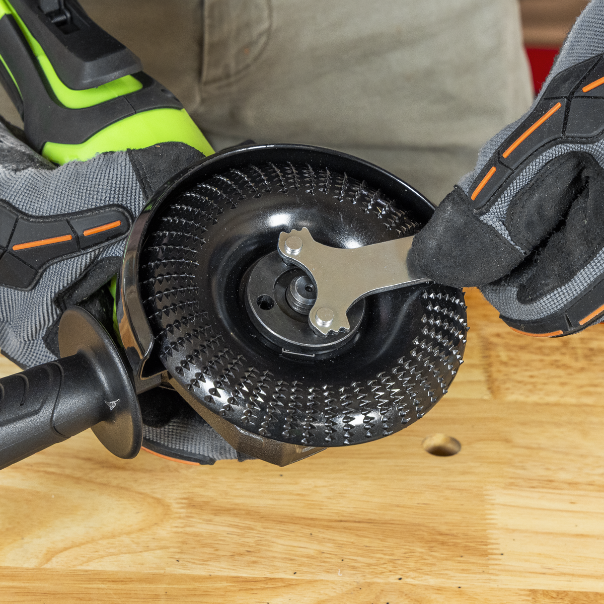 115mm Arc Shape Wood Carving Disc 22mm Bore WCD115A