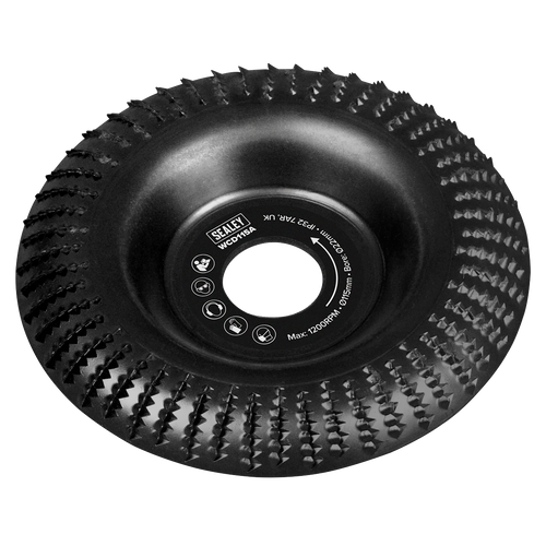 115mm Arc Shape Wood Carving Disc 22mm Bore WCD115A