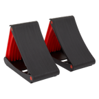 Folding Wheel Chocks - Pair WCF01